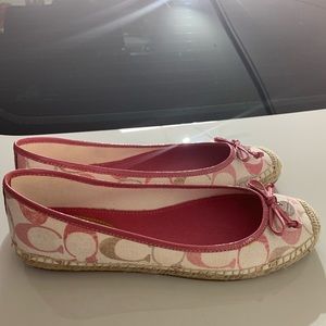 **SOLD** Coach Espadrille size 7.5